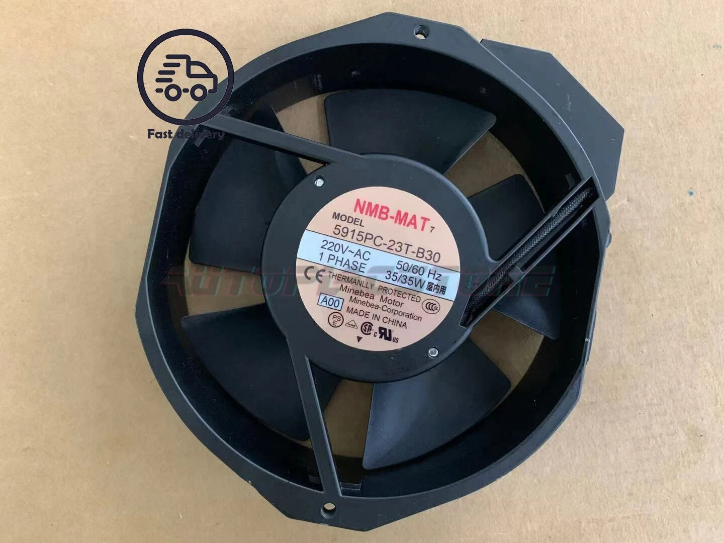 1x for NMB-MAT TYP 5915PC-23T- B30 172 * 150 * 38 flow fan 230V 35WUS