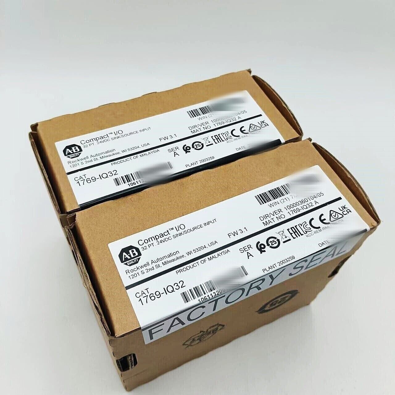 Sealed Allen Bradley 1769-IQ32 DC Input Module - ALLEN BRADLEY