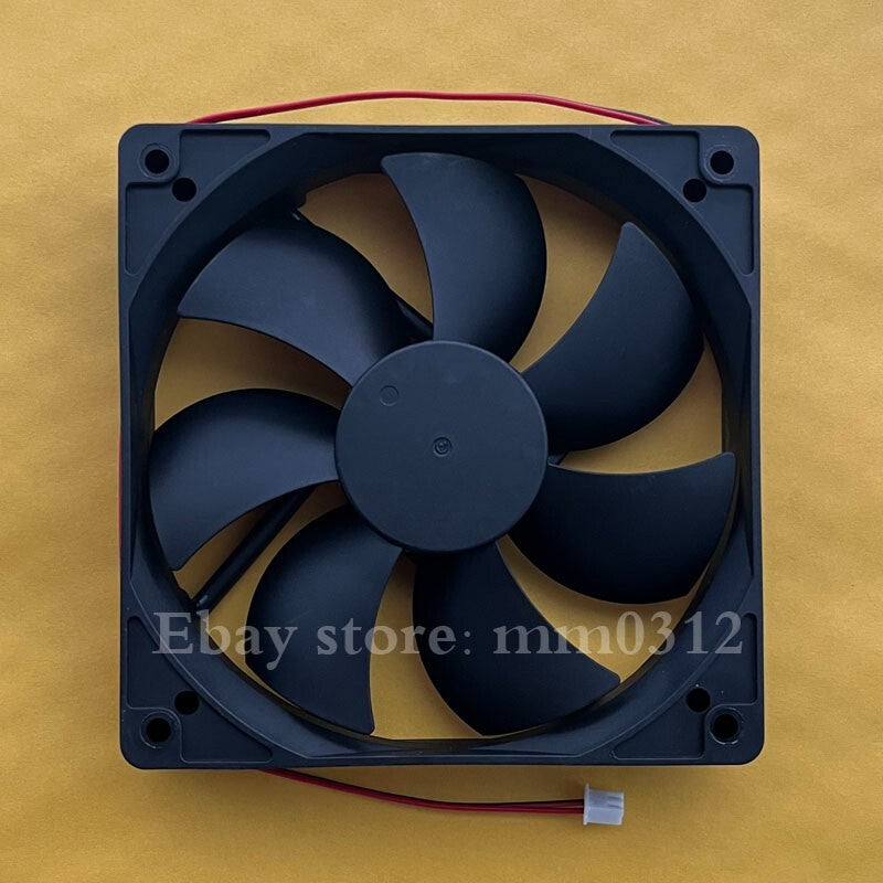 M PLA12025S12M 12025 DC12V 0.13A 12CM 2-Wire Silent Cooling Fan