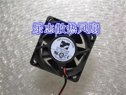 ARX DC BRUSHLESS FD1260-D0142E 6025 DC12V 0.25A 6CM 2-Wire Silent Cooling Fan