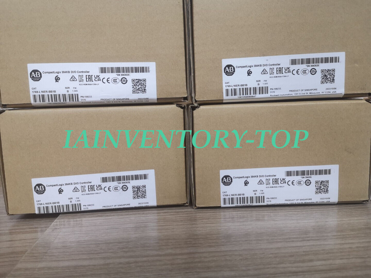 Allen Bradley 1769-L16ER-BB1B Controller (2-Year Warranty) - ALLEN BRADLEY