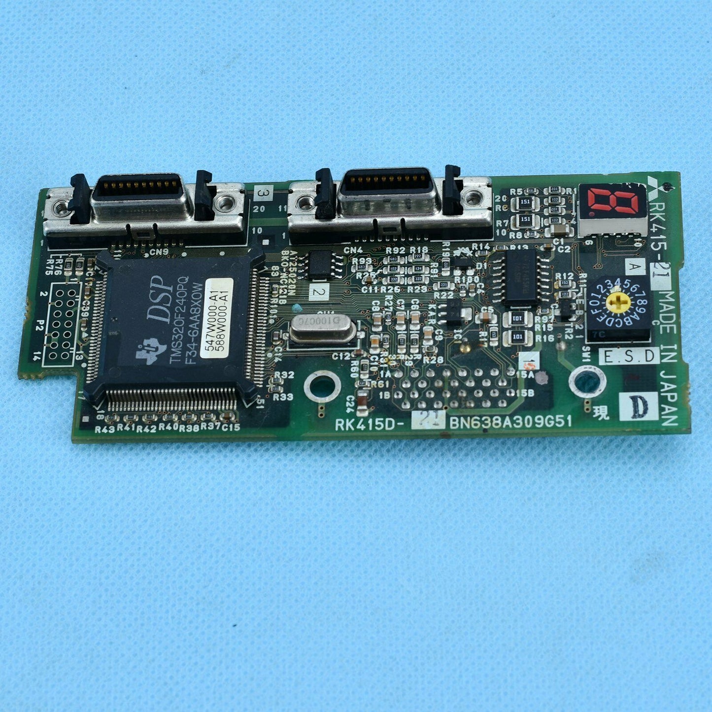 Used Mitsubishi RK41521 PLC in Good Condition - MITSUBISHI