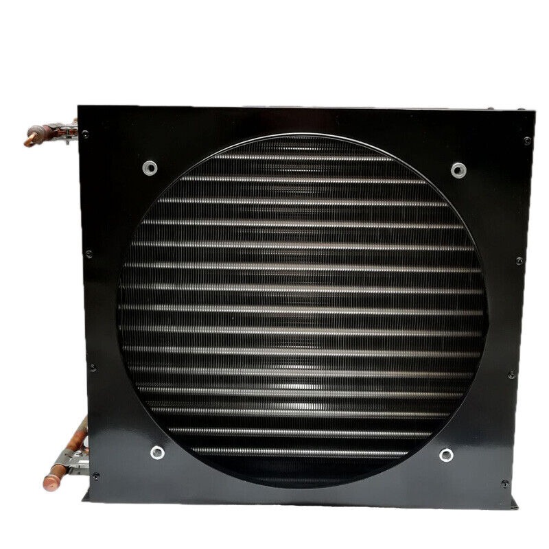 new FNA2.8/13 2HP 13m² condenser + 350MM 380V fan 120W copper tube aluminum radiator - OMRON