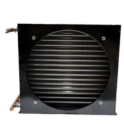 new FNA2.8/13 2HP 13m² condenser + 350MM 380V fan 120W copper tube aluminum radiator - OMRON