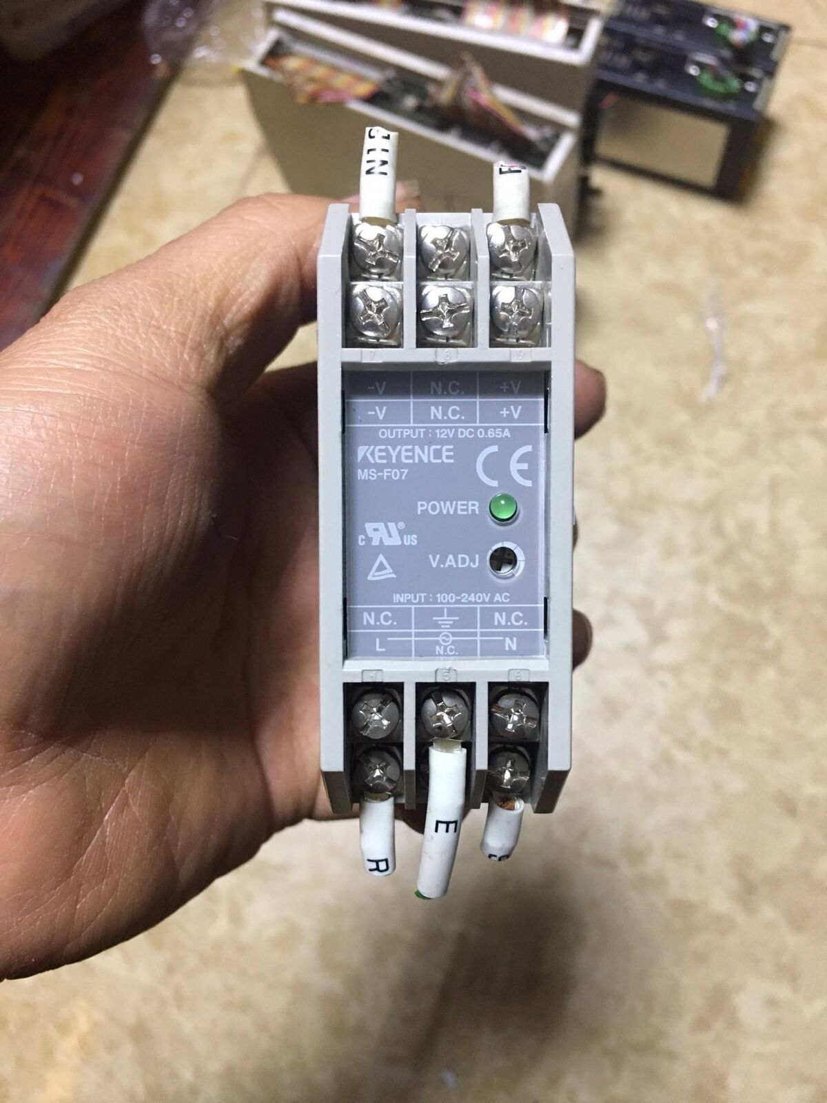 Used 1PC KEYENCE MS-F07 Switching Power Supply Module Stock Available - KEYENCE