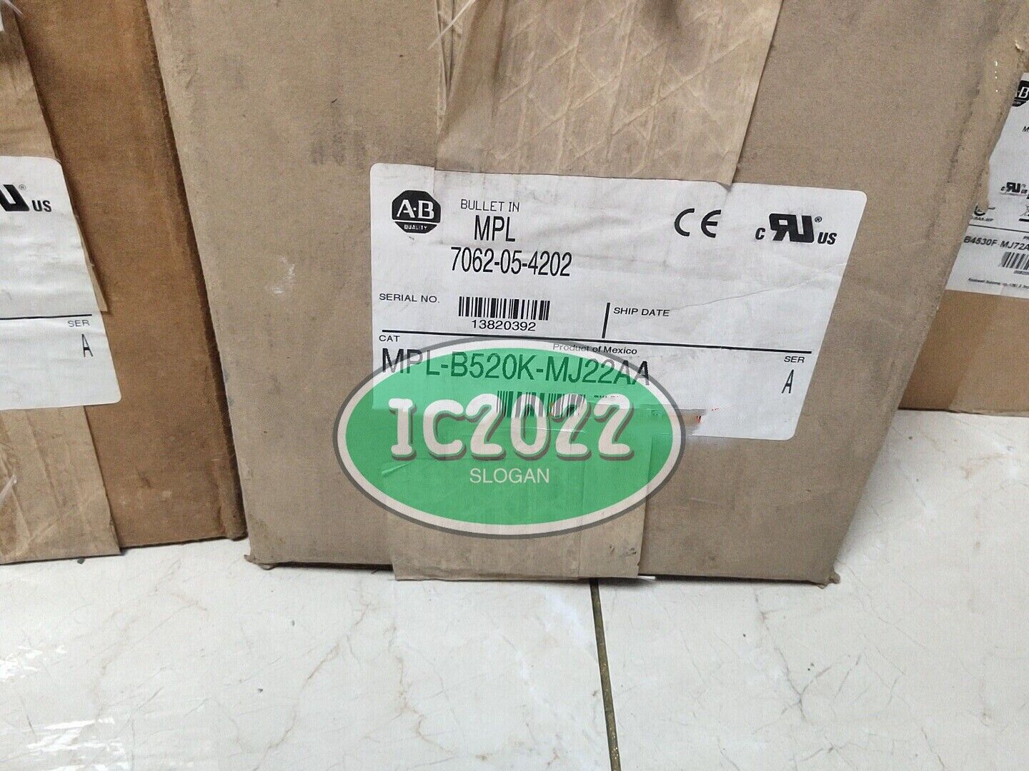 MPL-B520K-MJ22AA AB Servo Motor MPLB520KMJ22AA Brand New by AB