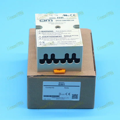 Oriental Motor ES01 Speed Controller Fast Delivery - ORIENTAL MOTOR