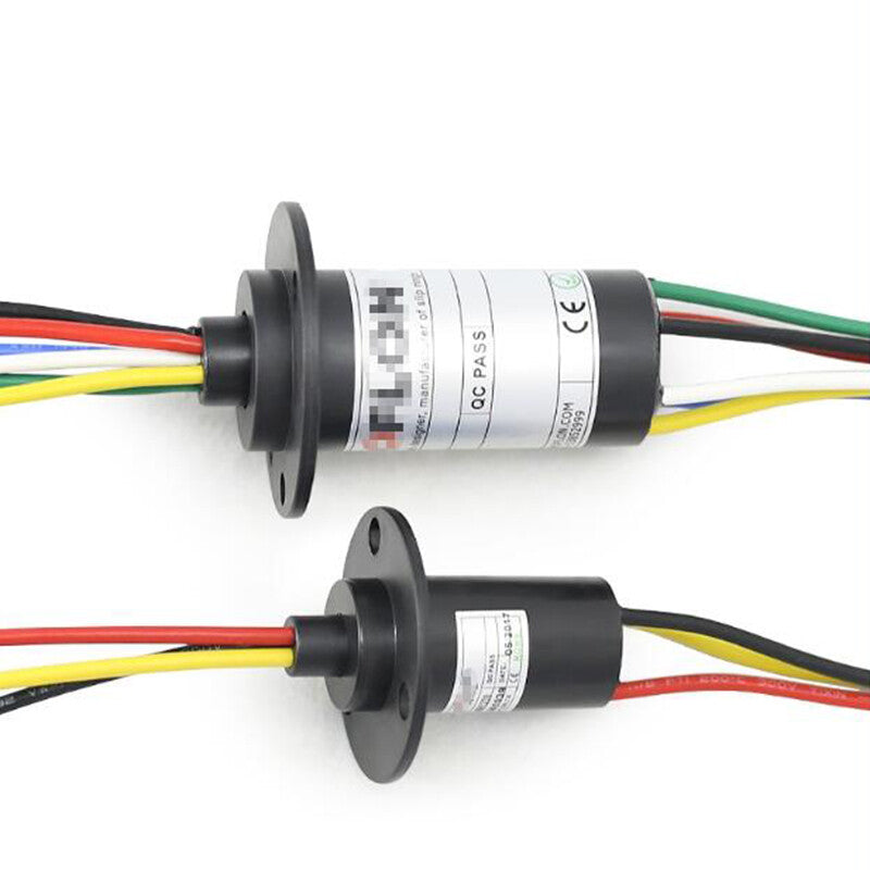 High Current Conductive Slip Ring Electric Rotary Joint 2-12 Wires 2A-60A