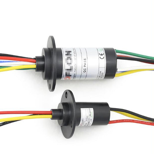 High Current Conductive Slip Ring Electric Rotary Joint 2-12 Wires 2A-60A