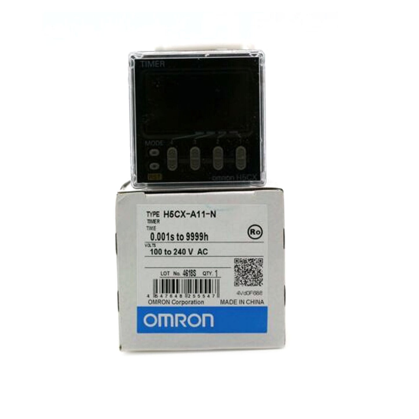 Omron H5CX-A11-N Digital Timer 100-240VAC SPDT Function - OMRON