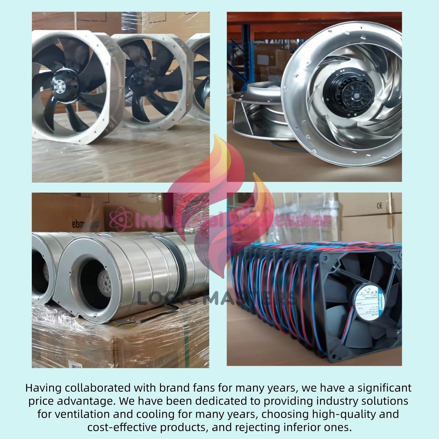 1PC R2E190-AO26-05 Centrifugal Fan 230VAC 58/75W φ190MM One year warranty