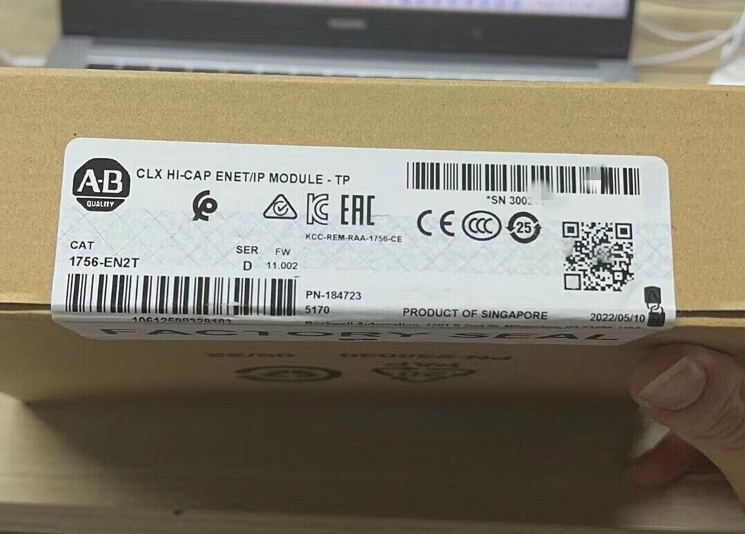 AB Allen-Bradley1756-EN2T ControlLogix Module New Factory Sealed - AB