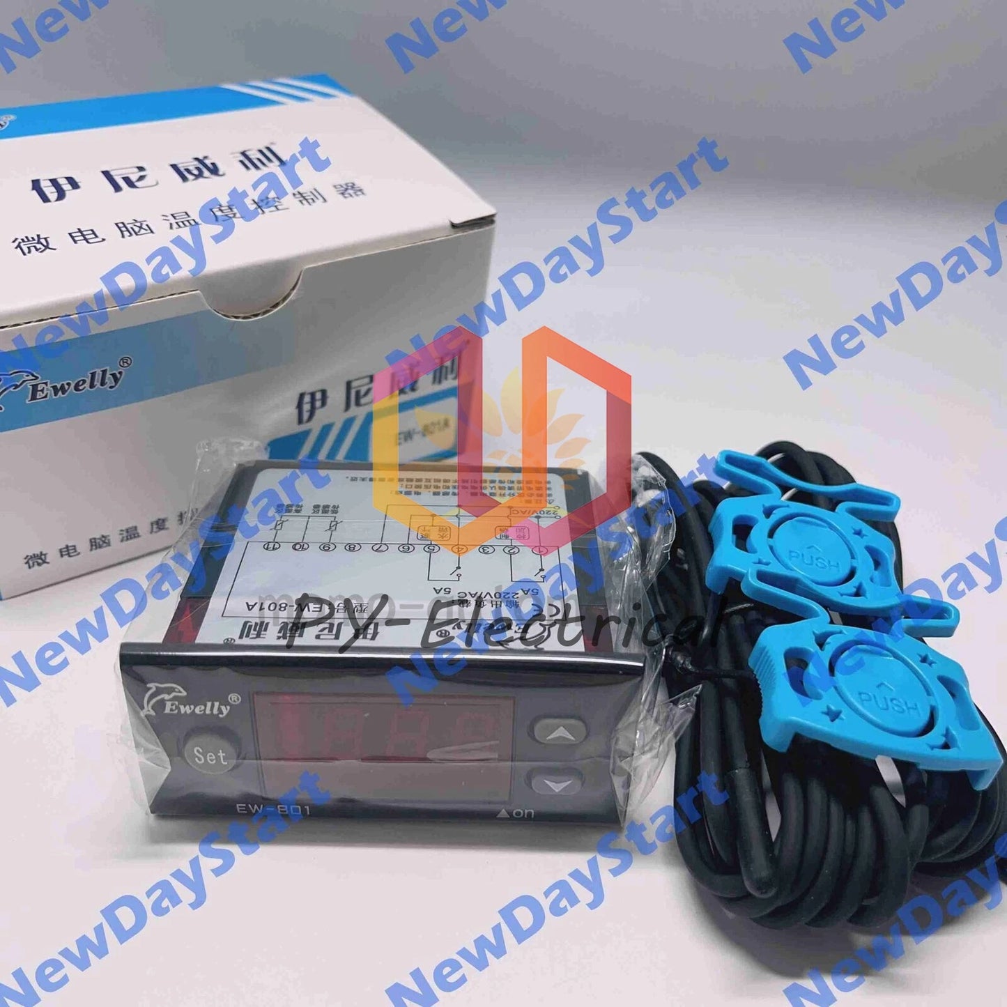 1PCS EW-801AH 220V Digital Solar water heater temperature controller