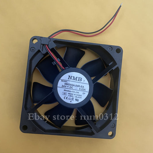 1pcs  NMB 08025SA-24R-EA -00 24V 0.22A 8025 2-wire high-end cooling fan