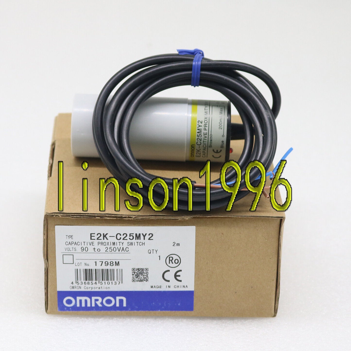 Omron E2K-C25MY2 Smart Proximity Switch - 1-Year Warranty - OMRON
