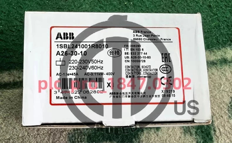 A26-30-10 1PCS ABB A26-30-10 1SBL241001R8010 220VAC Contactor #k
