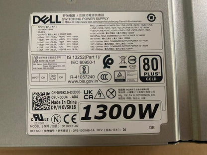 1PC FOR T7910 T5810 T7810 T7610 0FT7T6 T31JM D1300EF-02 1300w server PSU