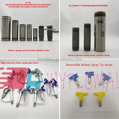 145CC 180CC Airless sprayer pump Nut CARTRIDGE 197326 for X40 X46 X50 X70