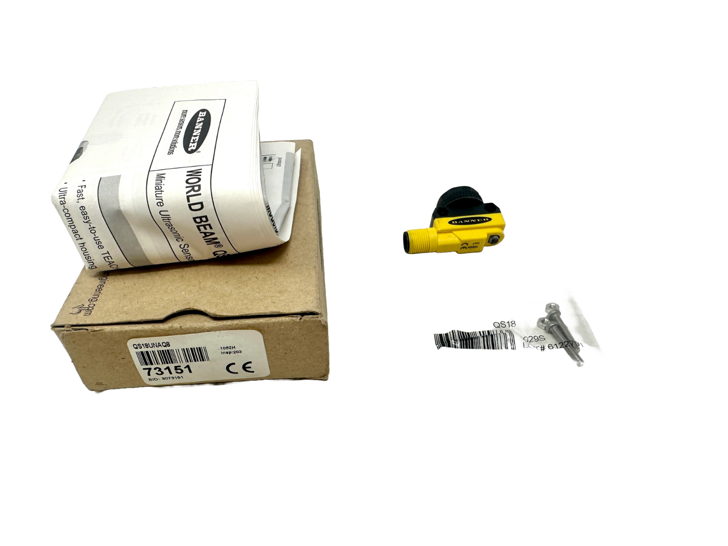 new Banner QS18UNAQ8 Sensor - BANNER