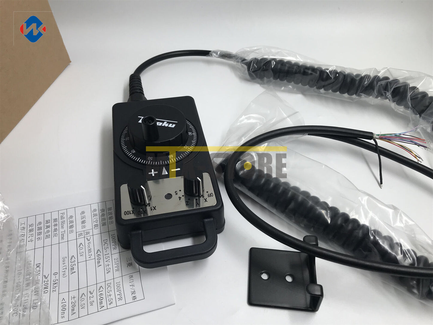 new 1pcs TOSOKU HC121 Replacement MPG Handy Pulser 4 Axis 12V for Mitsubishi CNC N