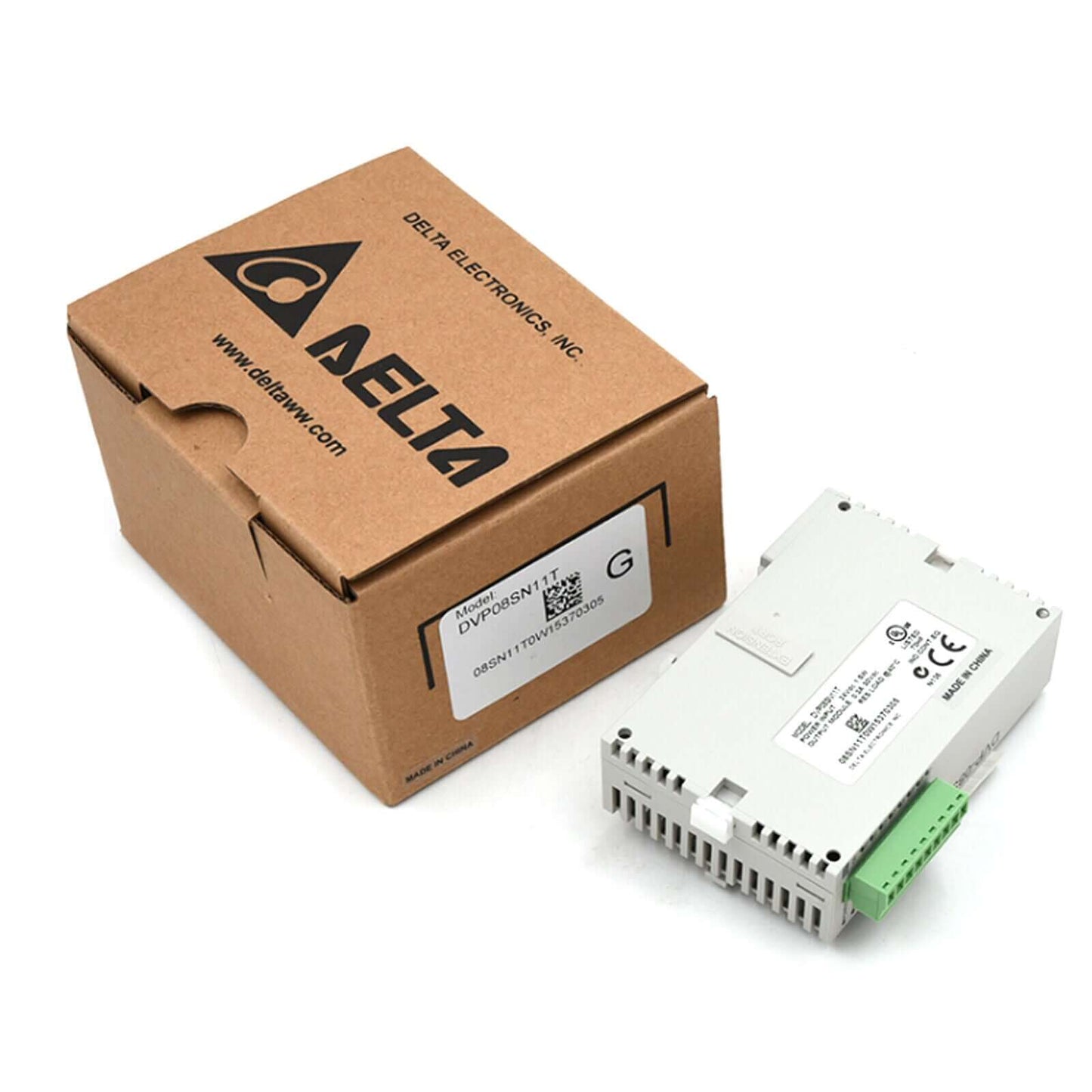 new DELTA DVP08SN11R 8 Relay Output Module Extension - DELTA
