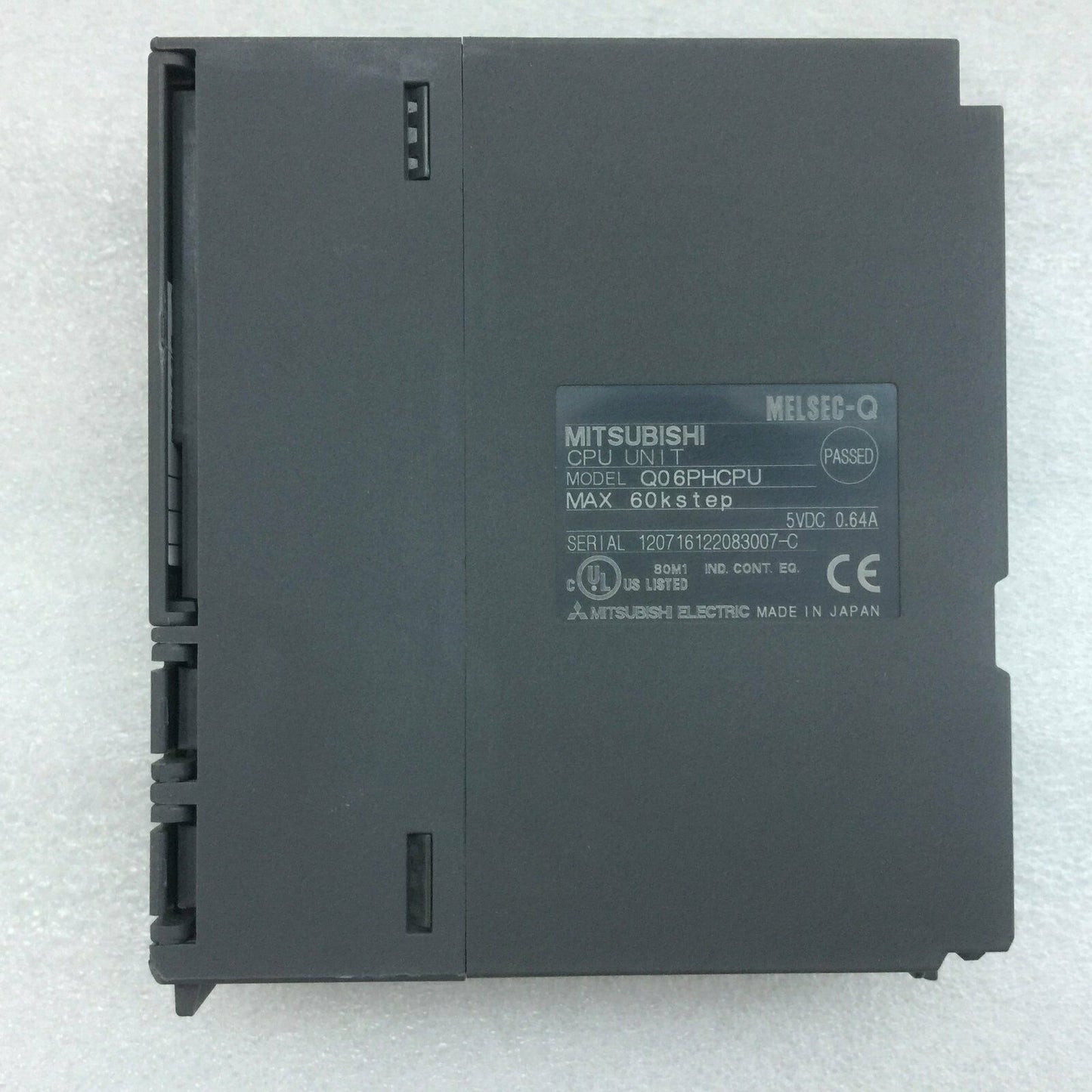 Used Mitsubishi Q series CPU module Q06PHCPU in good condition - MITSUBISHI