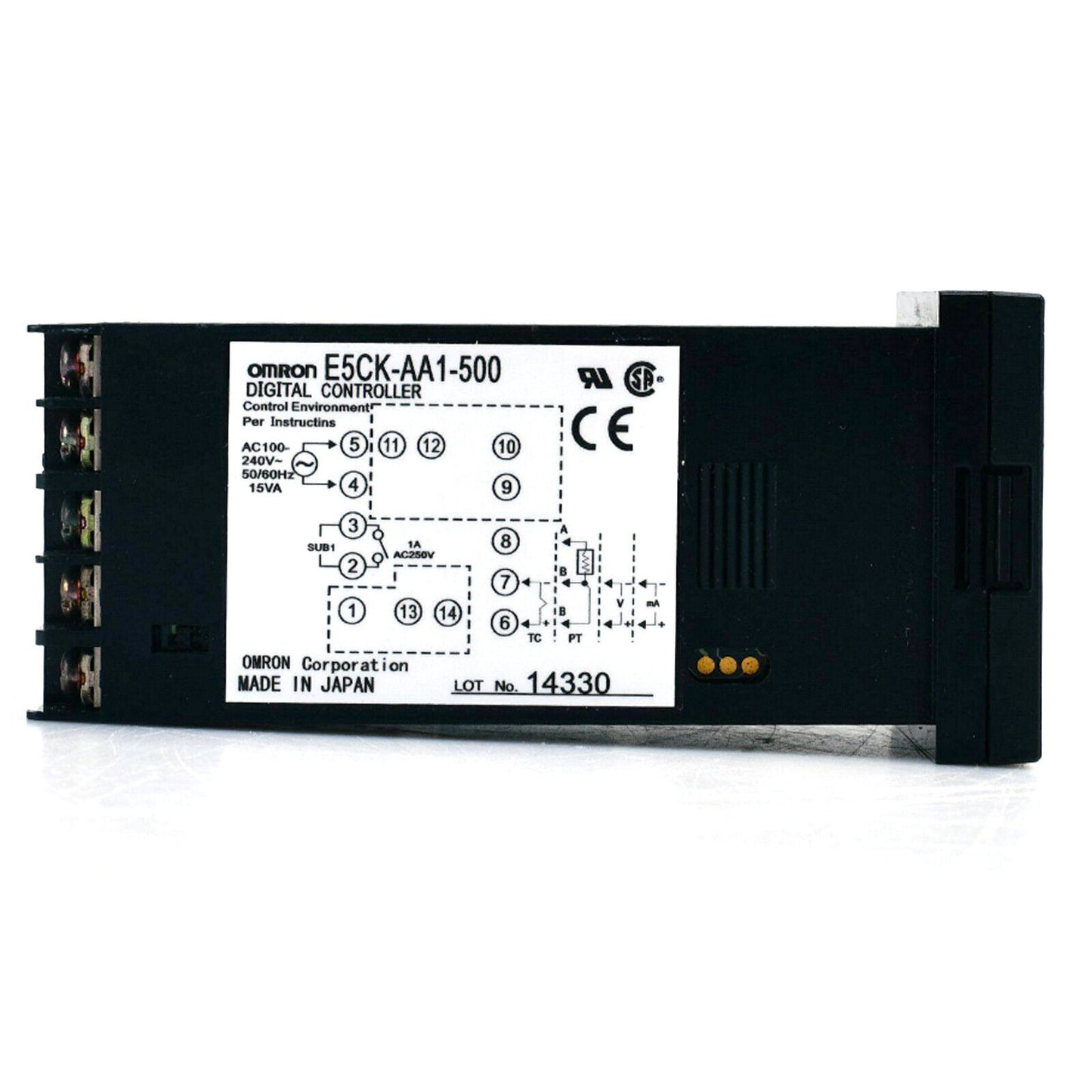 Omron Automation Digital Temperature Controller E5CK-AA1-500 with digital control and high precision temperature monitoring - OMRON AUTOMATION