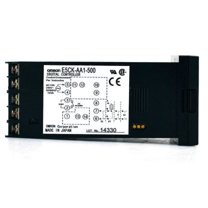 Omron Automation Digital Temperature Controller E5CK-AA1-500 with digital control and high precision temperature monitoring - OMRON AUTOMATION