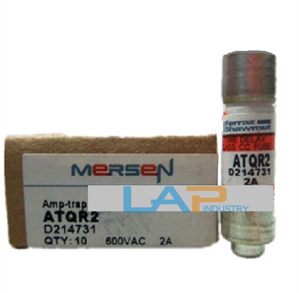 Ferraz Shawmut ATQR2 2A 600VAC Fuse - 10Pcs/Box - SHAWMUT