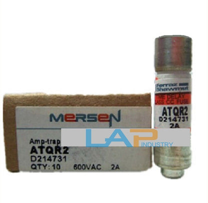 Ferraz Shawmut ATQR2 2A 600VAC Fuse - 10Pcs/Box - SHAWMUT
