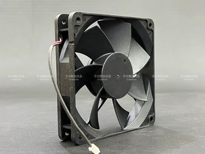 RDM1225S 12V 0.23A 12CM 2-Wire Silent Cooling Fan - POWERMAXDC