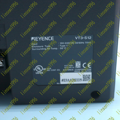 Used VT3-S12 Touchscreen Display – Tested and in Excellent Condition - KEYENCE