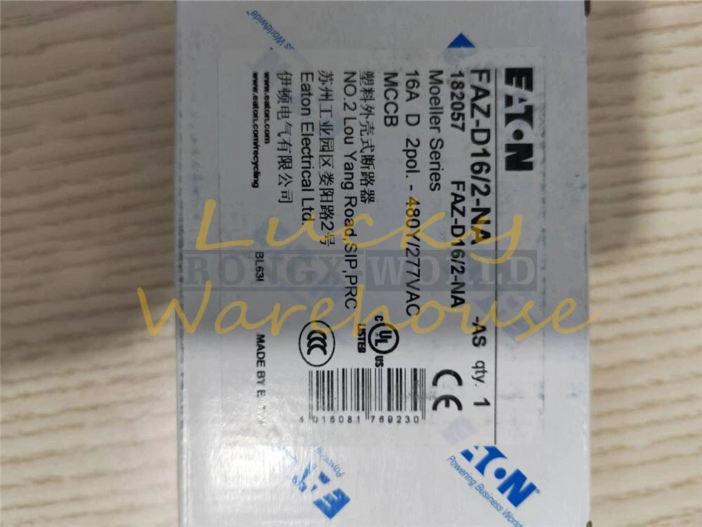 1PCS Eaton Circuit breaker FAZ-D16/2-NA