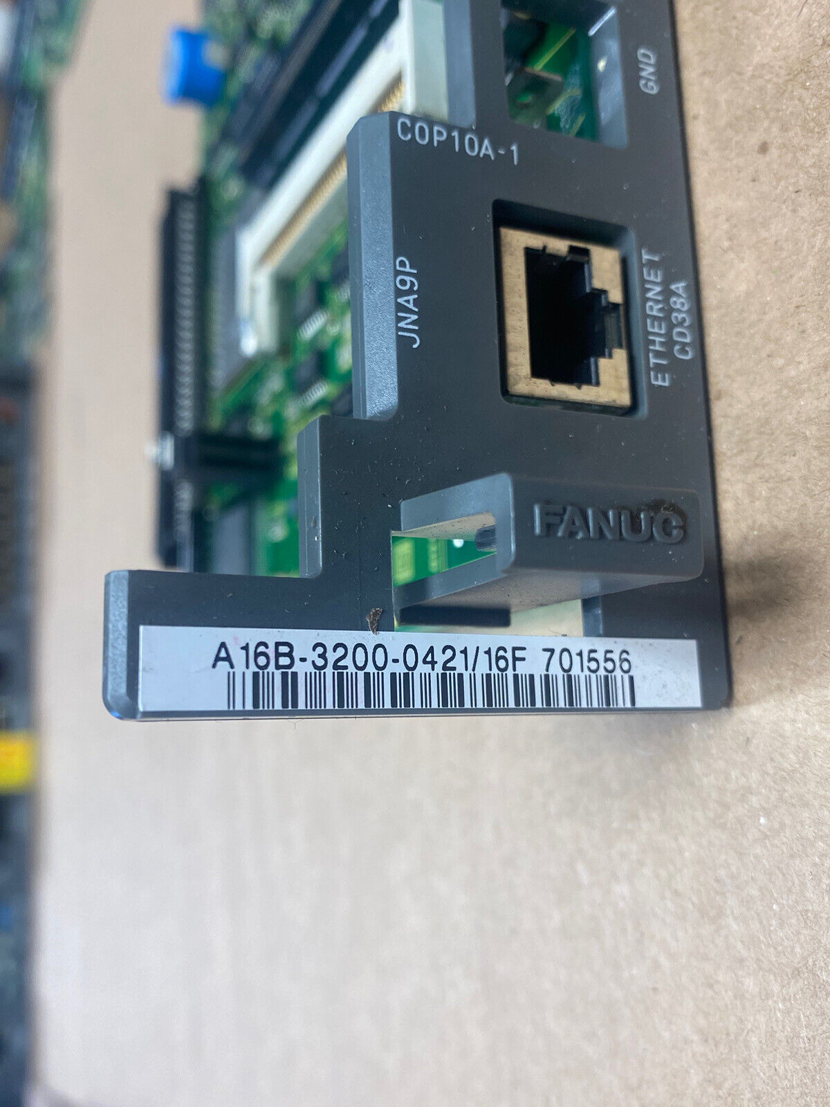 Fanuc Main Control Circuit Board Module A16B-3200-0421/16F Used - FANUC