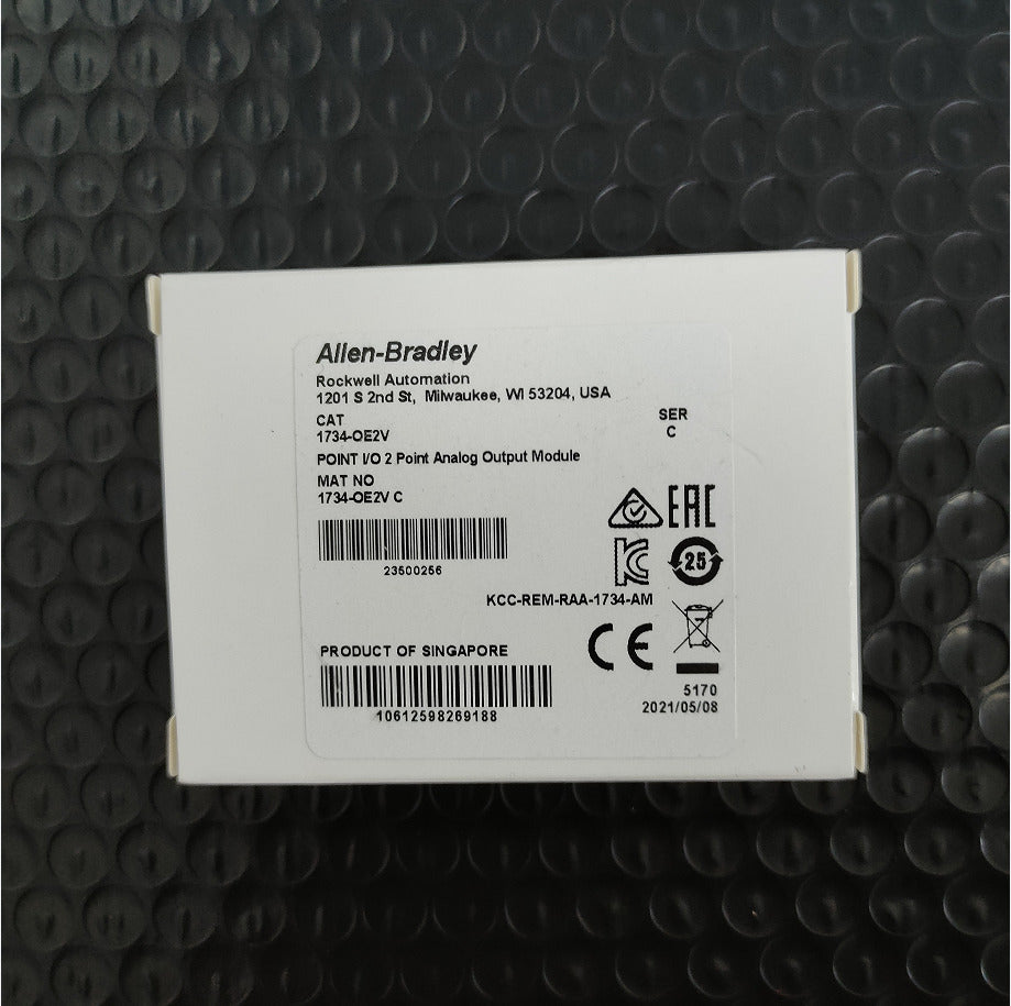 AB 1734-OE2V C POINT 2 Point Analog Output Module New Sealed 2022 - AB PRODUCTS