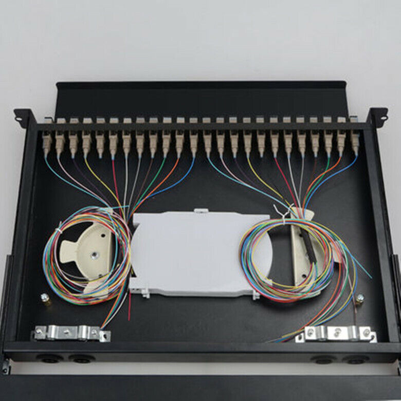 new 24-core SC multimode terminal box fiber-optic drawer 19-inch cabinet - KOEED