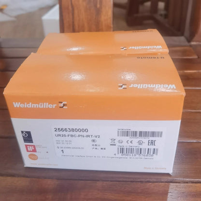 new 1pcs Weidmuller PLC Remote Control Module UR20-FBC-PN-IRT-V2 2566380000 - WEIDMULLER