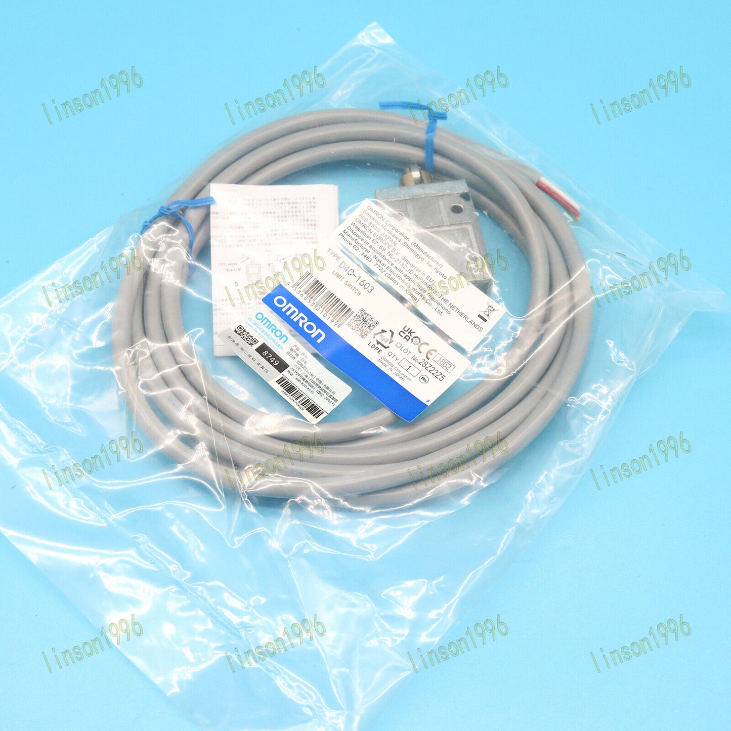 OMRON D4C-1603 Miniature Limit Switch Fast Delivery - OMRON