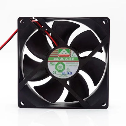 MAGIC MGA9224XR-025 9025 DC24V 0.22A 9CM 2-Wire Inverter Cooling Fan