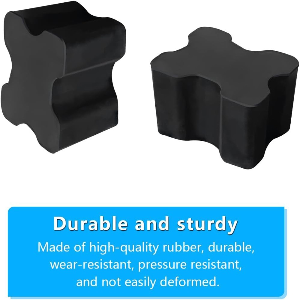 Lift Spacers 4PCS Coil Spring Booster Kit 1" to 1.5" Durable Rubber