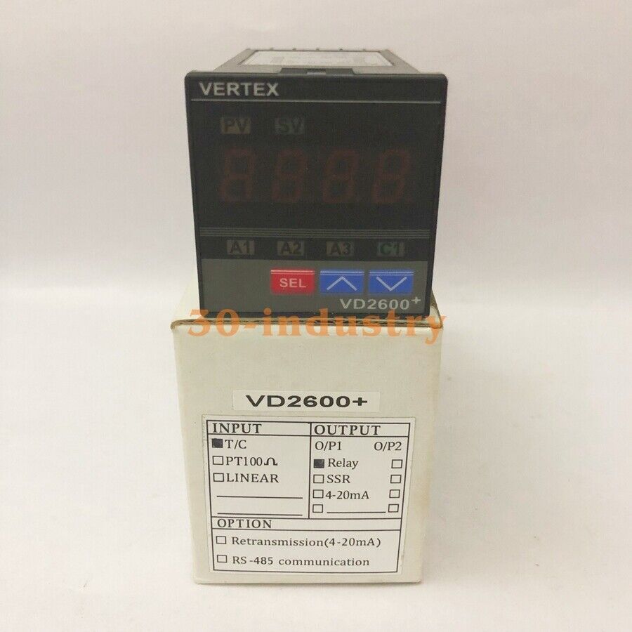 VERTEX VD2600+ Temperature Controller with Relay - VERTEX