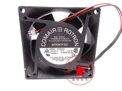 24V 0.19A Cooling Fan with 4.6W/4.5W ST24K3 8032 DC - ST