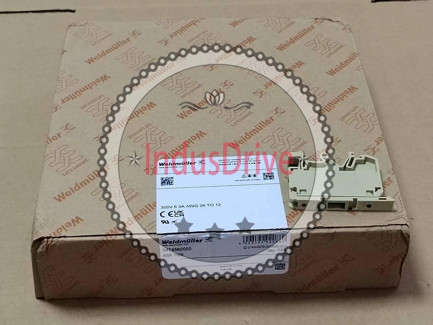 100Pcs For Weidmuller fuse terminal ASK1/EN 0474560000