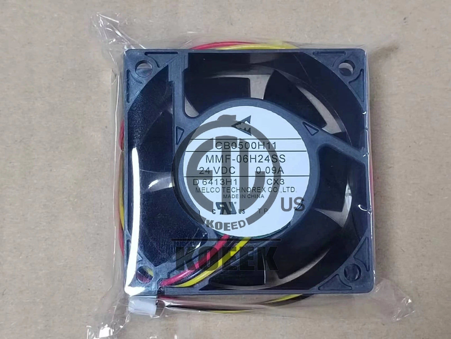 1PC Mitsubishi CB0500H11 MMF-06H24SS CX3 24V 0.09A inverter cooling fan