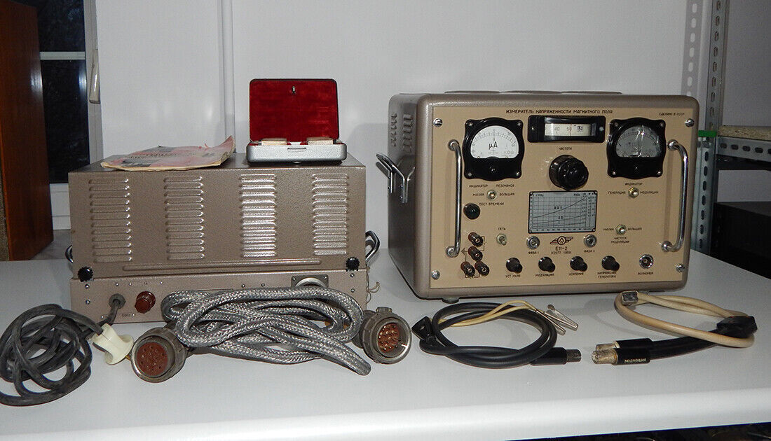 used Magnetic Field Induction Meter E11-2 Soviet Military RUSSIA 1969 - RUSSIA