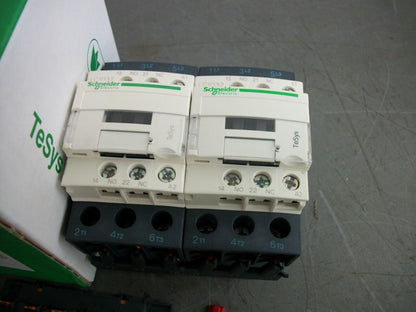 TELEMECANIQUE REV CONTACTOR LC2D32G7 25HP 3PH 600V 120V - TELEMECANIQUE REV