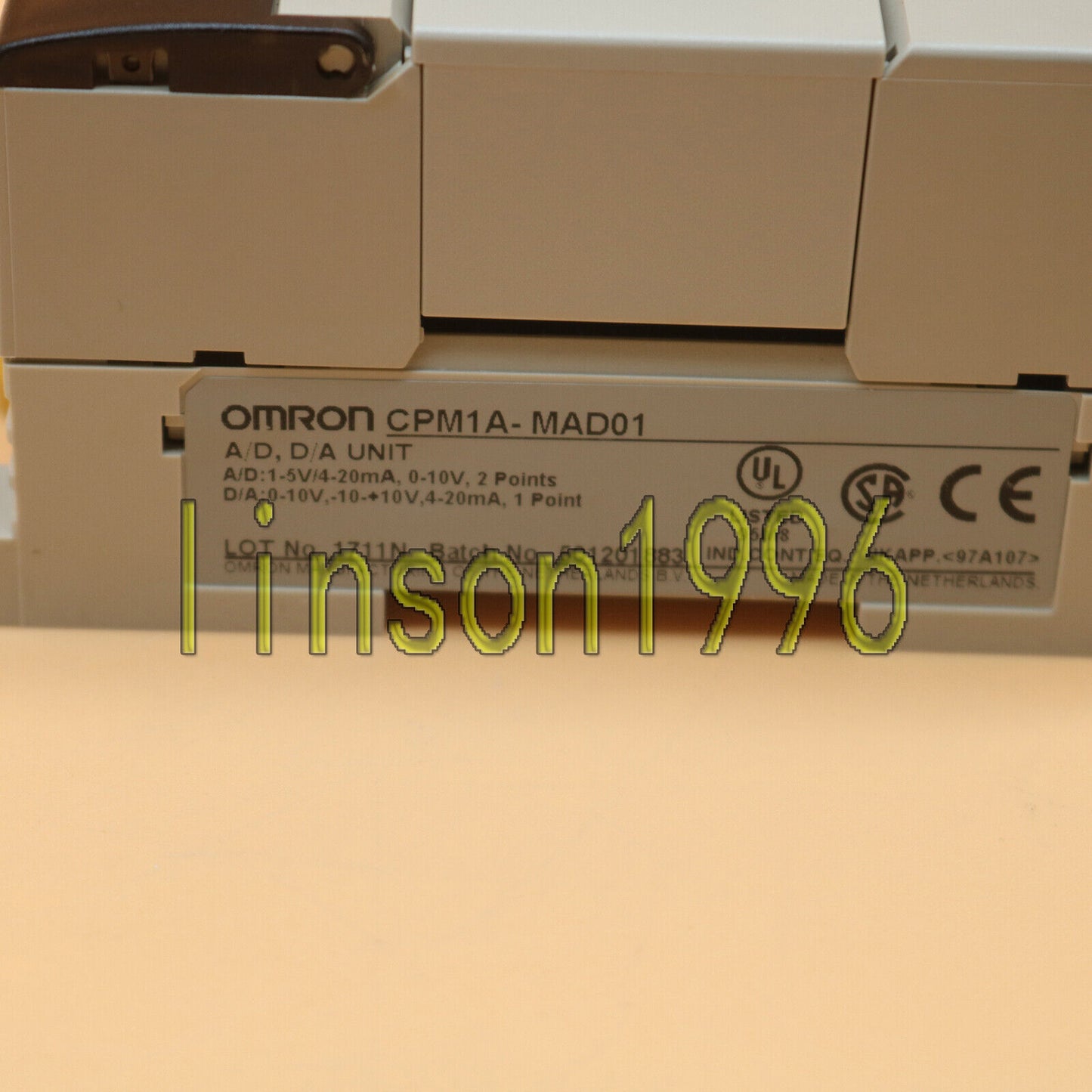 Used Omron PLC Programmable Controller CPM1A-MAD01 - Fully Tested - OMRON