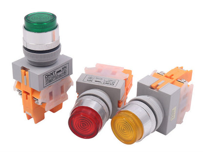 10PCS Chint NP4 Series NP4-11DZS Illuminated Pushbutton Switches Free Ship