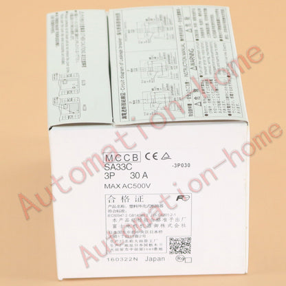 1PC FUJI SA33C 3P 30A Circuit Breaker - FUJI