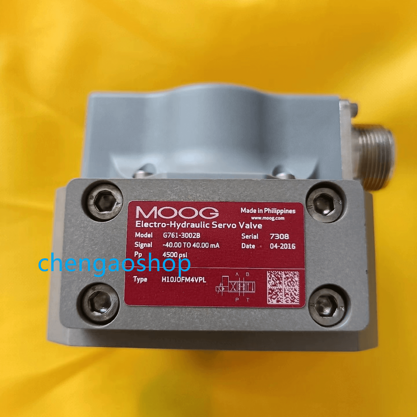 used 1PCS MOOG G761-3002B Servo valve Fast (by or ) - MOOG